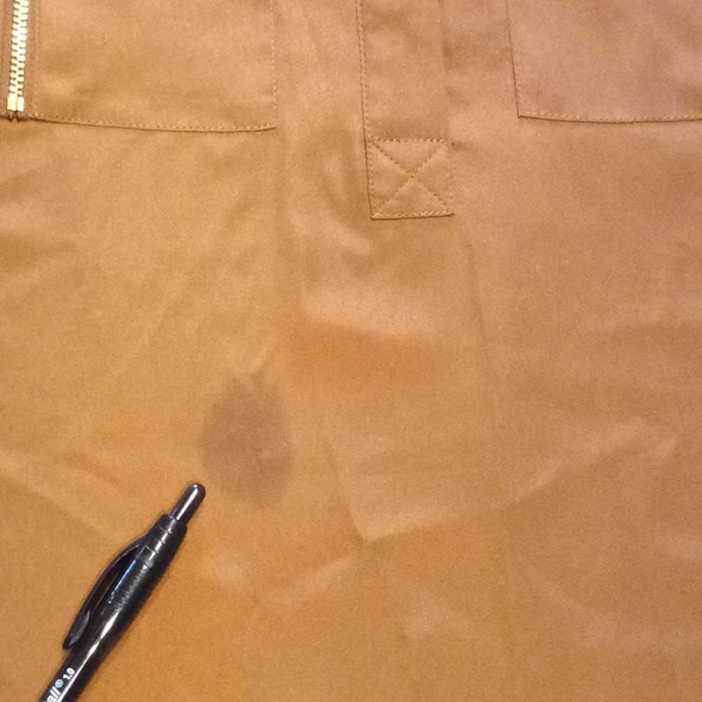 Michael Michael Kors Caramel Brown Blouse - Small - Picture 14 of 16